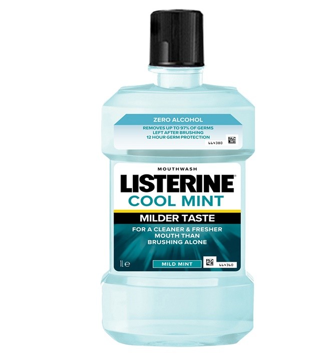 Listerine ústní voda ZERO 1l - Kosmetika Ústní hygiena Ústní vody